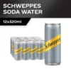 Schweppes Soda Water 320ml x 12