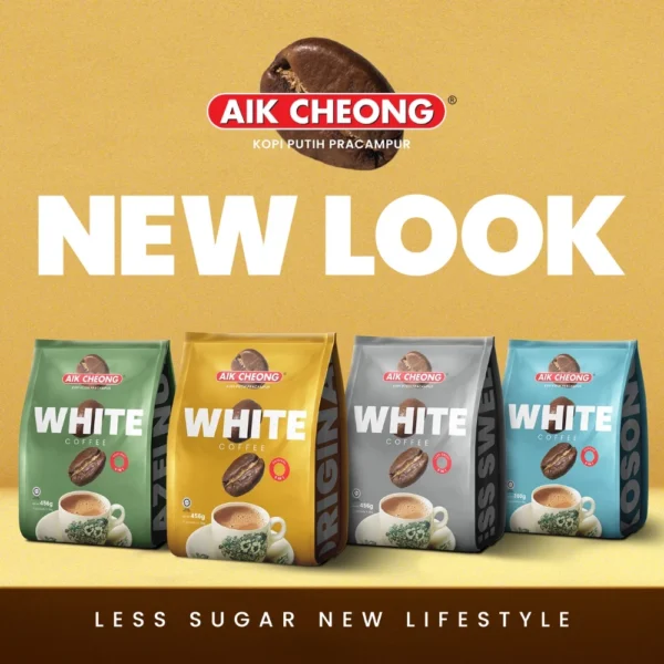 Aik Cheong White Coffee Original 456g 38g x 12 Sticks