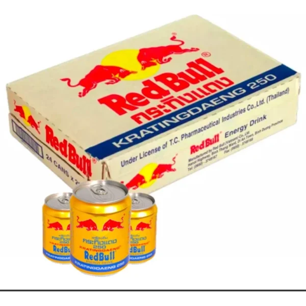 Redbull Thailand 1 Box 24 cans 250ml