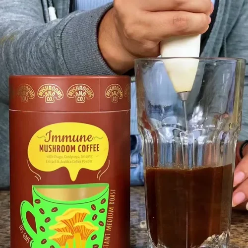 Myshrooms Co Immune Arabica Mushroom Coffee Immunity Endurance Energy Medium Roast 30 Servings
