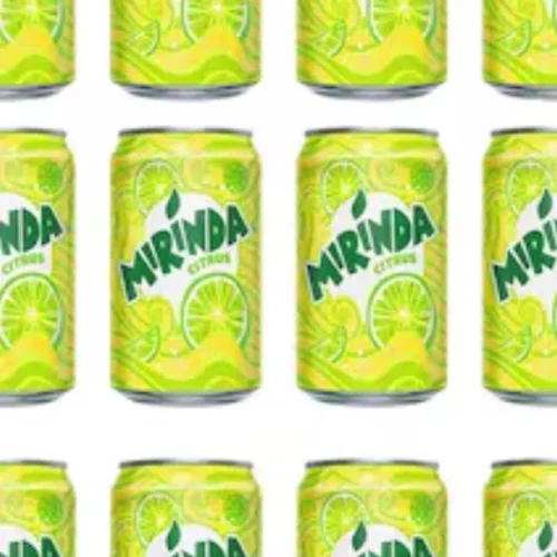 Mirinda Citrus Cans 320 ml soft drink bursting with bright citrus flavor 1 pcs