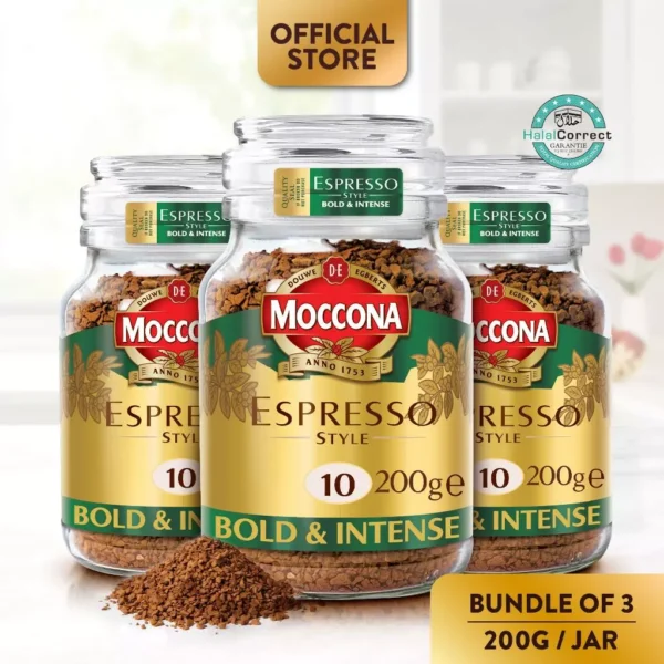 MOCCONA Freeze Dried Instant Coffee Jar 200g HALAL