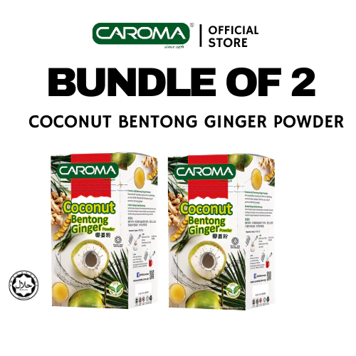 Serbuk Teh Halia Bentong 18g x 10 s x 2 Pek CAROMA Bentong Ginger with Tea Powder 18g x 10 s x 2 Packs