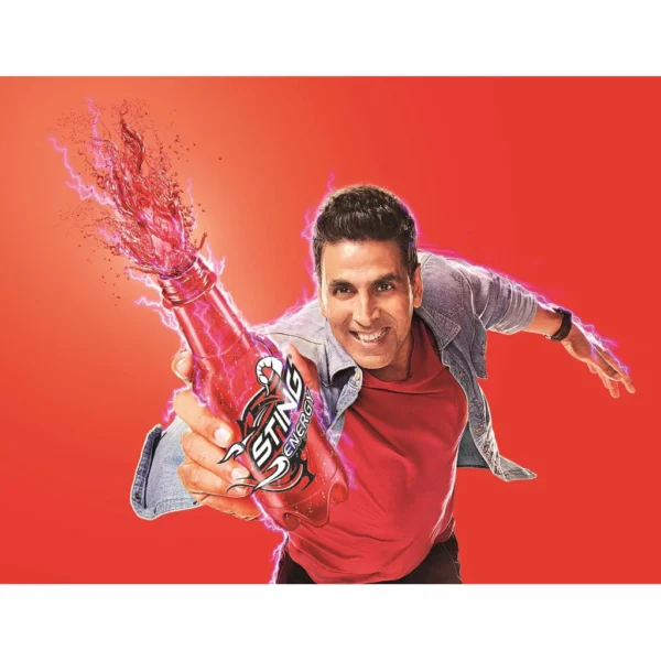 24 bottles of Sting energy drink strawberry flavor 330ml red bull 1 thung Sting dau