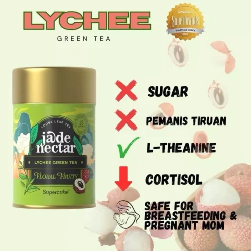 Supercube Lychee Green Tea