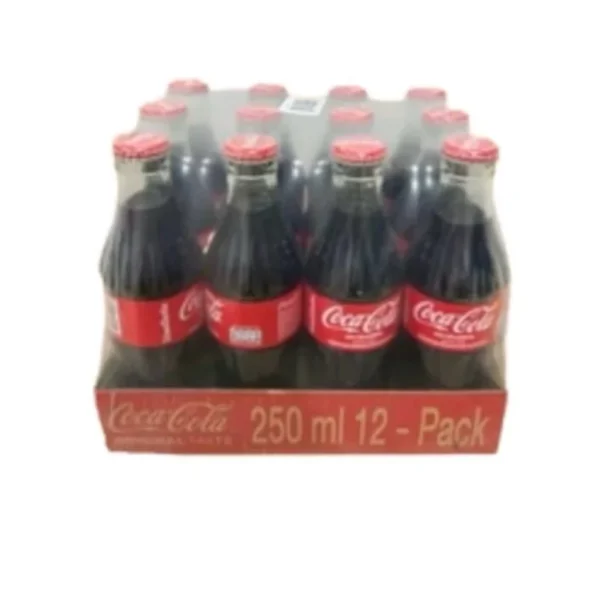 Cola cola 250ml x 12bottles