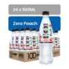 100PLUS Zero Peach 500ML X 24