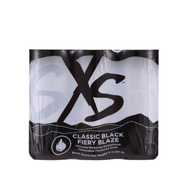 Classic Black Fiery Blaze 1 Pack Of 6 Cans