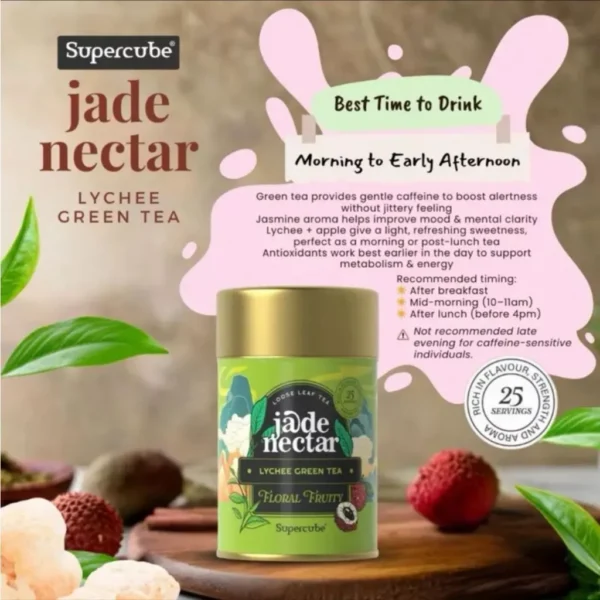 Supercube Lychee Green Tea