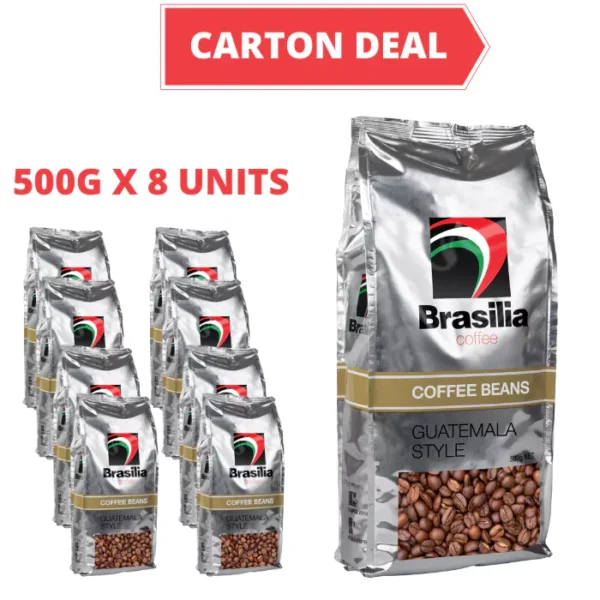 Brasilia Coffee Beans Guatemala 500g 100 Roasted Arabica Coffee Whole Beans