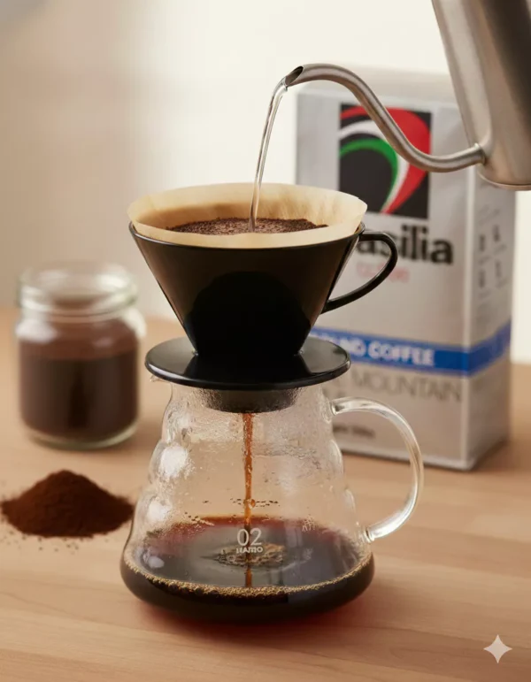 Brasilia Coffee Ground Brick Pack Blue Mountain 250g 100 Arabica Coffee Powder