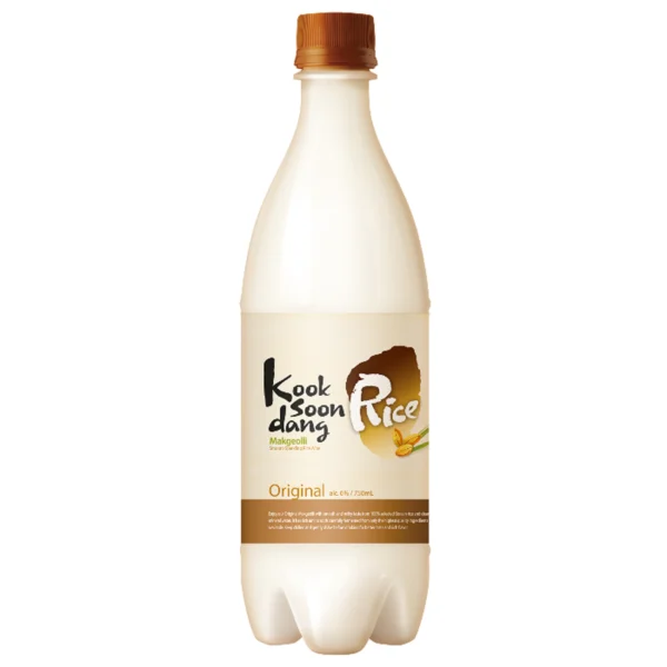 Kooksoondang Korean Rice Makgeolli Original Flavour 750ml x 2 Bottles