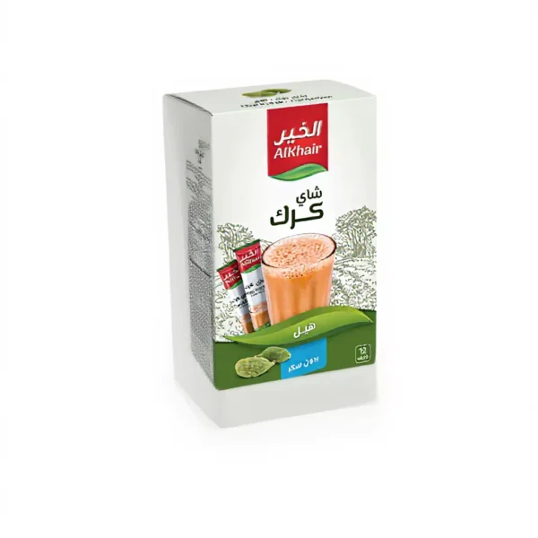 Chai Karak 12 sachet Tea Karak Ginger Cardamom Cardamom Sugar Free Ginger Sugar Free Adeni Tea Alkhair Teh Tarik Arab Premium