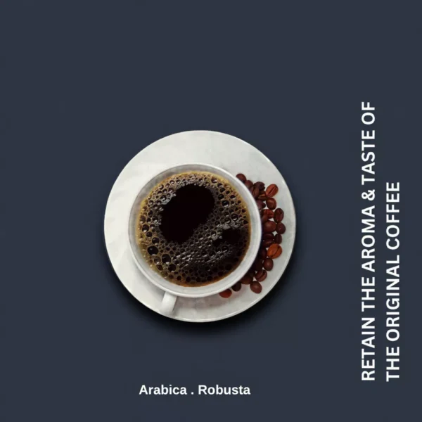 Instant Coffee Powder 150g 75 Cups Espresso Americano Type