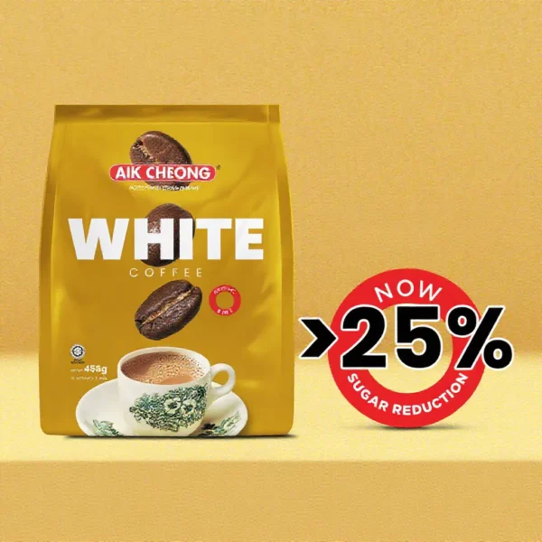 Aik Cheong White Coffee Original 456g 38g x 12 Sticks